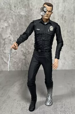 Buy Neca Terminator 2 Judgement Day Series T-1000 Steel Mill Action Figure • 19.99£