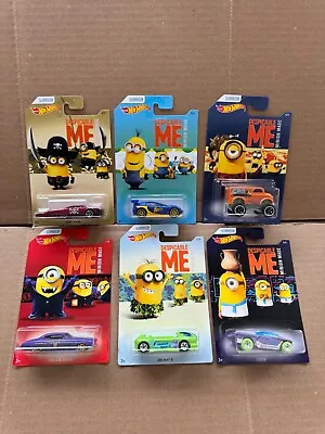 Buy Hot Wheels Despicable Me Minion Complete Set 6 Car N21 • 23.35£