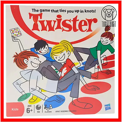 Buy Twister Classic Game Hasbro Gaming Family Fun Kids 2009 Retro Ages 6+ Activity • 14.99£