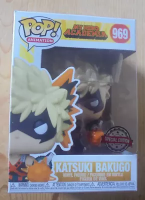 Buy Funko Pop Animation My Hero Academia #969 Katsuki Bakugo Special Edition • 20£