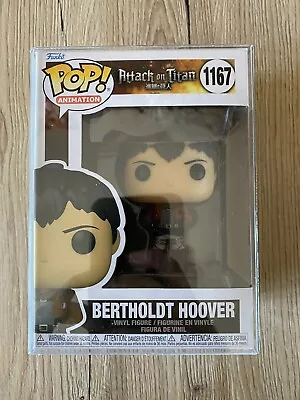 Buy Bertholdt Hoover Funko Pop Vinyl Figure Attack On Titan #1167 • 9£