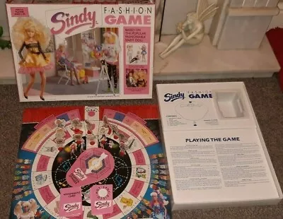 Buy Vintage Sindy Doll Fashion Board Game Triotoys Hasbro 1990 British Collectable • 25£