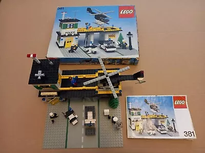 Buy 1979 Legoland 381- Police Station + Helipad - Boxed With Instructions • 55£