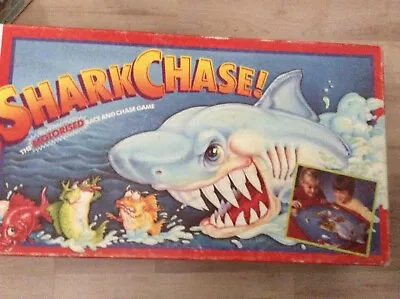 Buy 1989 Shark Chase Board Game Vintage MB Game. Spare Or Repair • 2£