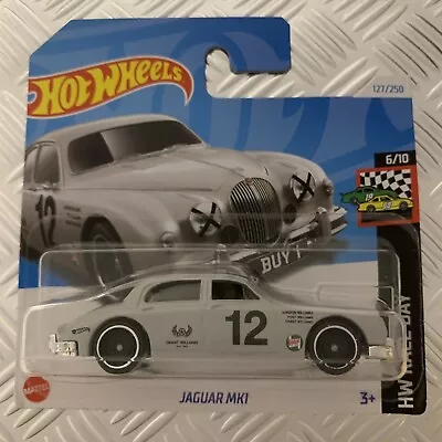 Buy Hot Wheels Jaguar MK1 (Grey) 1:64 Mattel Diecast • 5£
