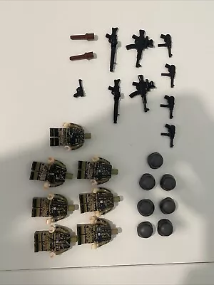 Buy Custom WW2 Minifig German Infantry Squad -  Accessories Included • 17.99£