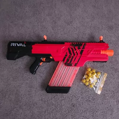 Buy Nerf Rival Khaos MXVI-4000 Motorized Blaster Gun Red + Balls Ammo  VGC • 44.99£