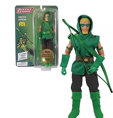 Buy Mego Figure Green Arrow DC Justice League BRAND NEW & SEALED • 17.99£