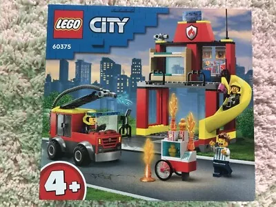 Buy LEGO 60375 CITY Fire Station And Fire Truck With 2 Level Fire Station 153 Pieces • 24.99£