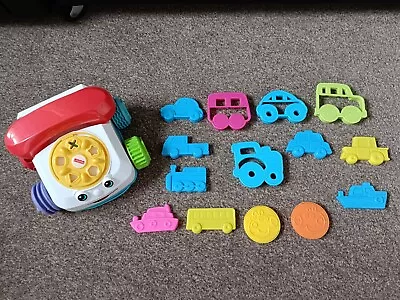 Buy Play Doh Cutters Tools Bundle Including Fisher Price Telephone. Alphabet Numbers • 3.99£