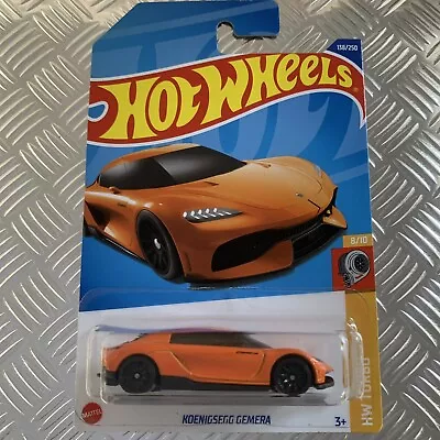 Buy Hot Wheels Koenigsegg Gemera (Orange) 1:64 Mattel Diecast Long Card • 4£