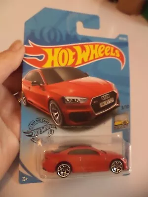 Buy New Sealed AUDI RS 5 COUPE Hw Factory Fresh HOT WHEELS Toy Car RED • 8.99£