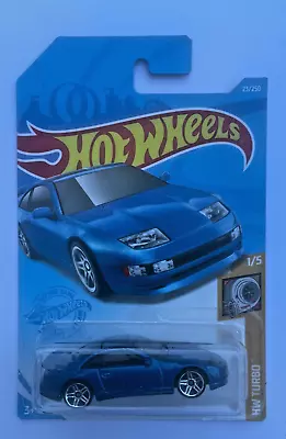 Buy Hot Wheels Nissan 300zx Twin Turbo Blue Hw Turbo 1/5 Mint Long Card 146 • 4.99£