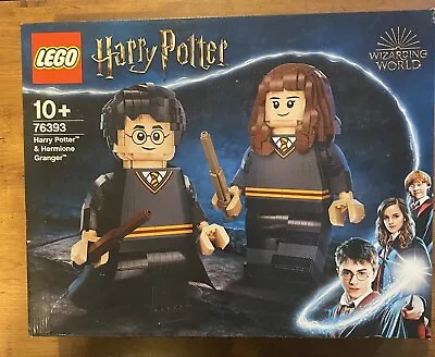 Buy LEGO Harry Potter: Harry Potter & Hermione Granger (76393) Brand New Box Damage • 85£