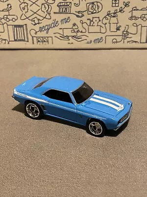 Buy Hot Wheels Fast And Furious Loose 69 Camaro Blue Deep Dish Real Riders 1:64. Vgc • 10.05£