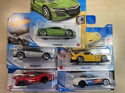 Buy Hot Wheels Job Lot Bundle New Cars X 5 Japanese Sports Cars Toyota Honda Mazda • 12.50£