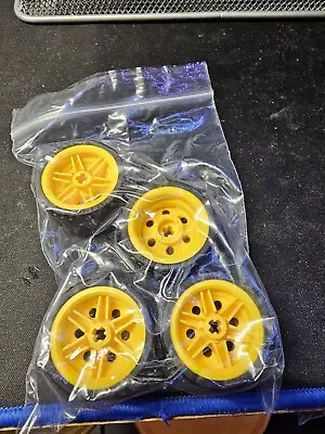 Buy Lego Technic Wheels And Tyres X4 (55978-56145) 37x22 • 3.99£