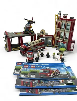 Buy LEGO 60110 City Fire Station Set Retired Complete + Instructions No Box #2 USED • 74.50£