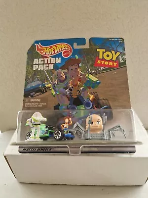 Buy Hot Wheels Action Pack Disney Toy Story Woody Buzz Baby Face RC Mattel 1998 C76 • 20.74£