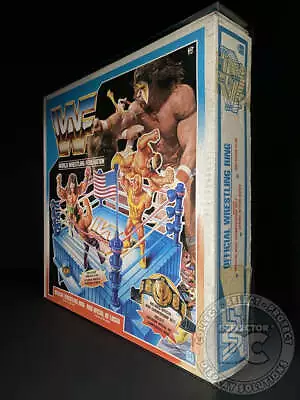 Buy DEFLECTOR DC® WWF Hasbro Official Wrestling Ring DISPLAY CASE • 20.70£