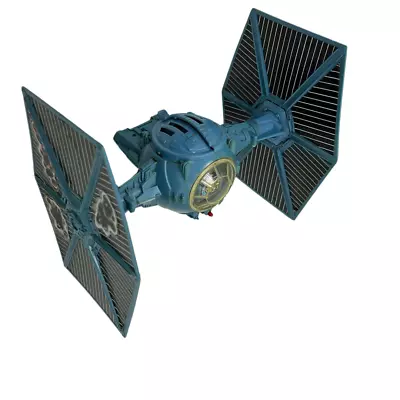 Buy Vintage Star Wars Blue Tie Fighter Complete (damaged Battery Contacts) 412 • 85£