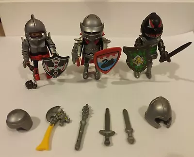 Buy Playmobil Knights Set With Extra Swords And Helmet • 5.09£