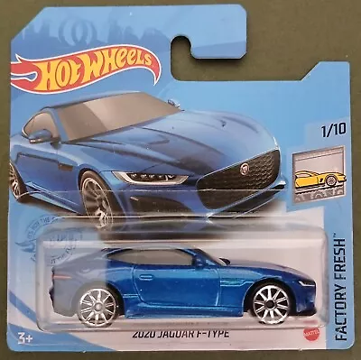 Buy Hot Wheels 2021 2020 Jaguar F-type, Blue , Short Card. • 3.99£