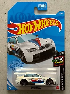 Buy 2020 Hot Wheels BMW M3 GT2 E92 HW Race Day With Protector • 19.99£