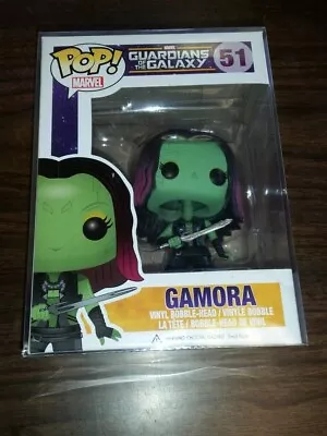 Buy Pop! #51 Gamora Guardians Of The Galaxy Marvel Vinyl Funko Figure (box 2) • 14.99£
