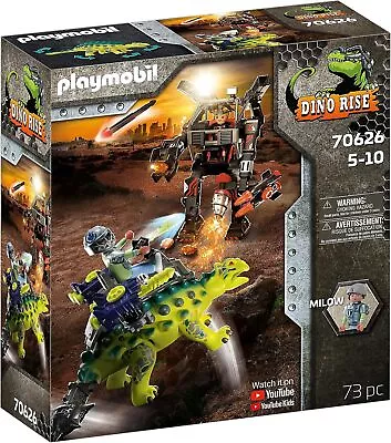 Buy Playmobil Dino Rise 70626 Saichania: Invasion Of The Robot, Ages 5+ • 20.74£