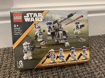 Buy LEGO 75345 Star Wars 501st Legion Clone Troopers Set. Brand New • 12£