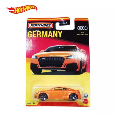 Buy Hot Wheels Matchbox 2020 Audi TT RS 1:64 Germany Theme Orange • 13.86£