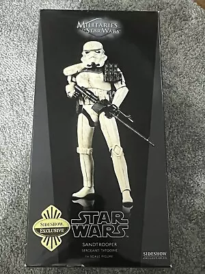 Buy Sideshow Militaries Of Star Wars Sandtrooper  Sergeant :Tatooine Exclusive 1334 • 350£