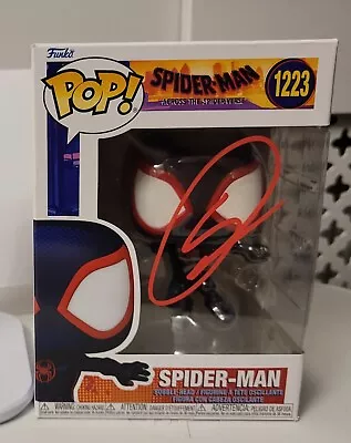 Buy Funko Pop! Spider-Man 1223 Signed By Shameik Moore ACOA RACC • 50£