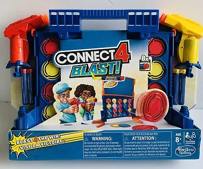 Buy Connect 4 Blast Nerf Hasbro Game 2 Player New • 15.02£