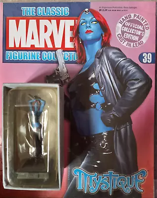 Buy Eaglemoss Classic Marvel Figurine Collection Mystique (X-Men) + Magazine • 4£
