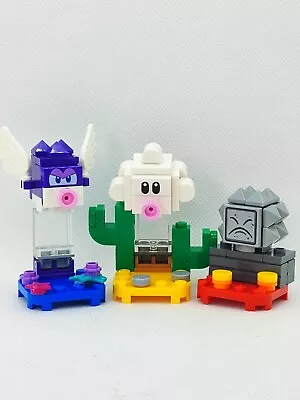 Buy 3X LEGO Super Mario Character Series 2 Minifigure - Spiny Cheep Foo Thwimp 71386 • 8.80£