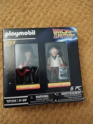 Buy PLAYMOBIL Back To The Future Marty McFly & Doc Emmett Brown 70459 • 9.99£