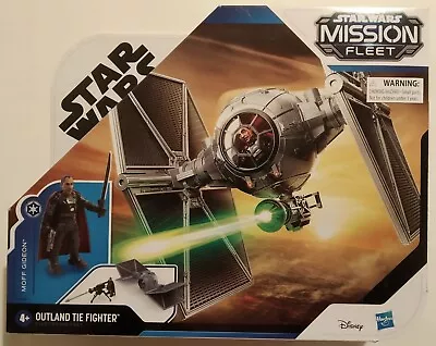Buy Star Wars Mission Fleet Outland TIE Fighter With Moff Gideon, New In Open Box • 16.99£