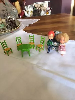 Buy Vintage Mattel Little People And Furniture  • 25£