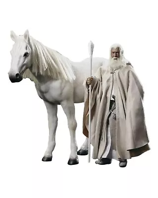 Buy Lord Of The Rings Gandalf The White & Shadowfax 1/6 Crown Series Asmus Sideshow • 649.99£