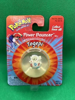 Buy Pokemon Power Bouncer Togepi Hasbro 1999 - Rare • 34.99£