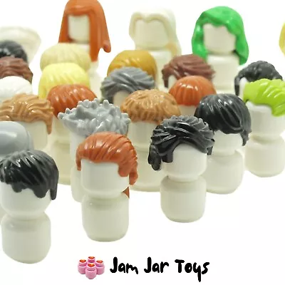 Buy LEGO Minifigure Hair Wigs BRAND NEW - Large Selection 250 Types Choose Mix SAVE • 1.90£