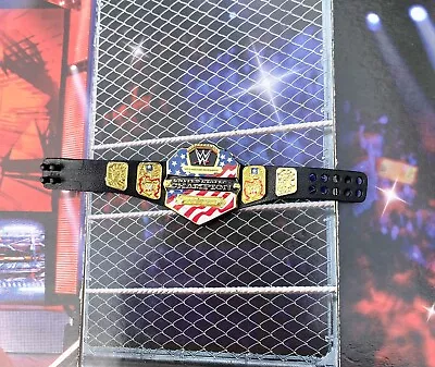 Buy CLASSIC WWE MATTEL ELITE For FIGURE WRESTLING BELT US UNITED STATES WWF CHAMPION • 7.96£