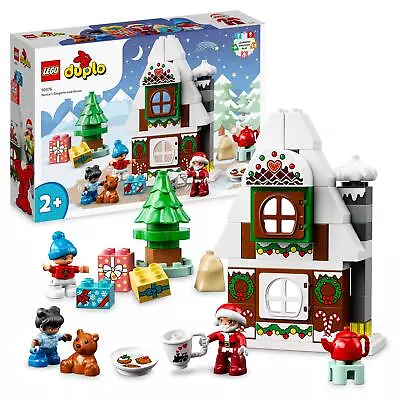 Buy LEGO DUPLO: Santa's Gingerbread House  (10976) New And Sealed  • 24.99£