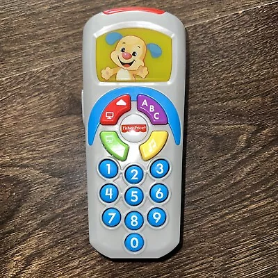 Buy Fisher Price Laugh And Learn Remote Control. Baby/preschool Toy. Grey & Blue • 5.99£