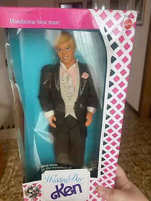 Buy Barbie Ken Wedding Day NIB NRFB Boxed New Doll 80's 90's Vintage Best Man • 45.52£