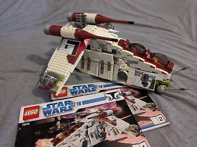 Buy LEGO Star Wars Republic Attack Gunship (7676) Build Only, Read Description. • 200£