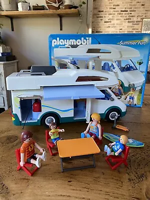 Buy Playmobil 6671 Summer Fun Camper Van, Great Condition • 14.99£