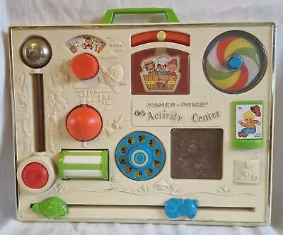 Buy Vintage Fisher Price 60s 70s Cot Activity Centre • 19.50£